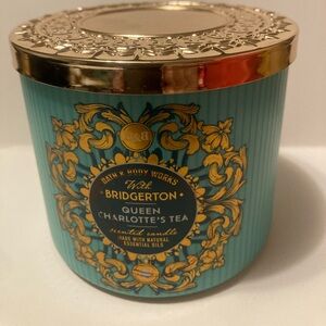 Bath & Body Works Queen Charlotte's Tea Bridgerton 3 wick candle